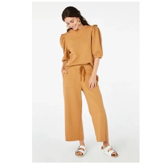 Roberta Roller Rabbit Brown Cassia Sweatpants - Picture 10 of 10